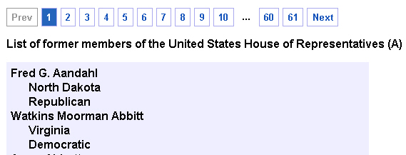 jQuery Pagination
